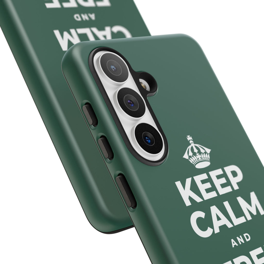 KEEP CALM AND FREE YOURSELF Phone Case