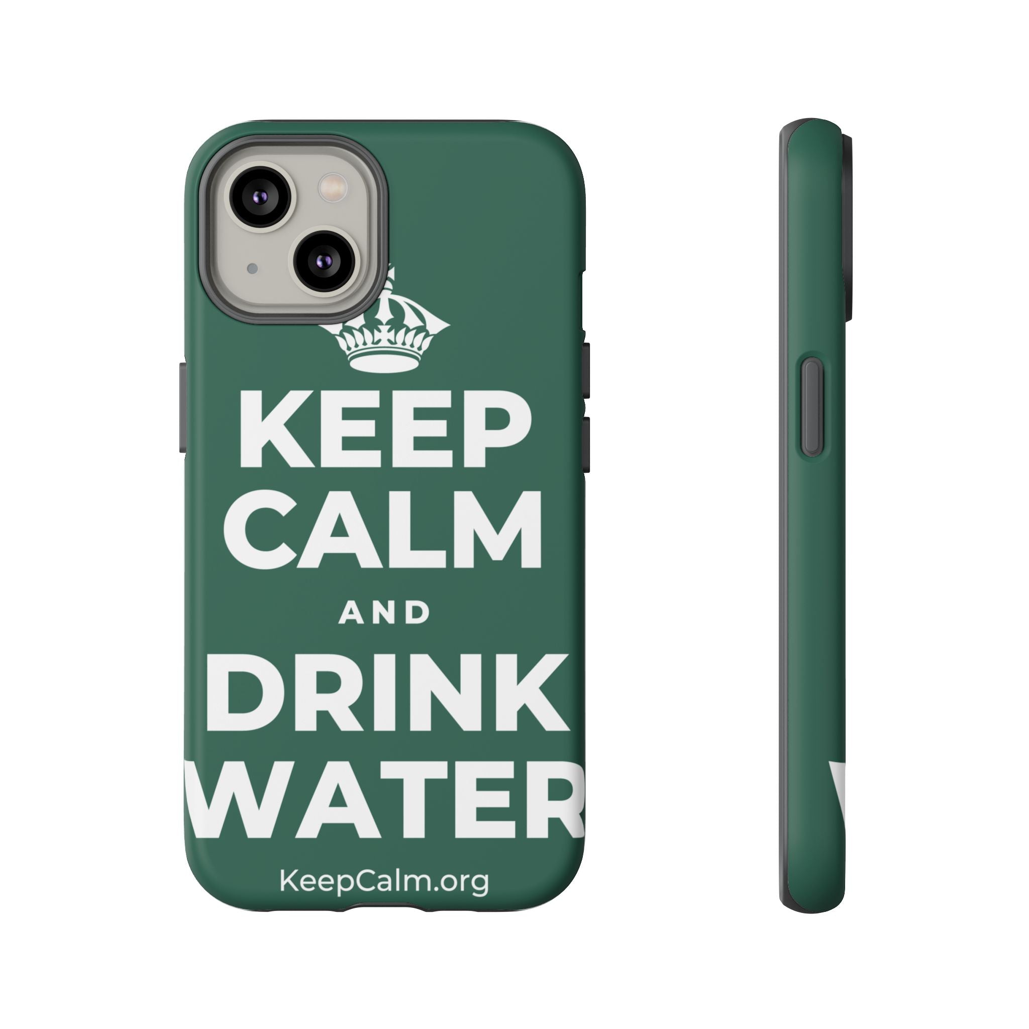 KEEP CALM AND DRINK WATER Phone Case