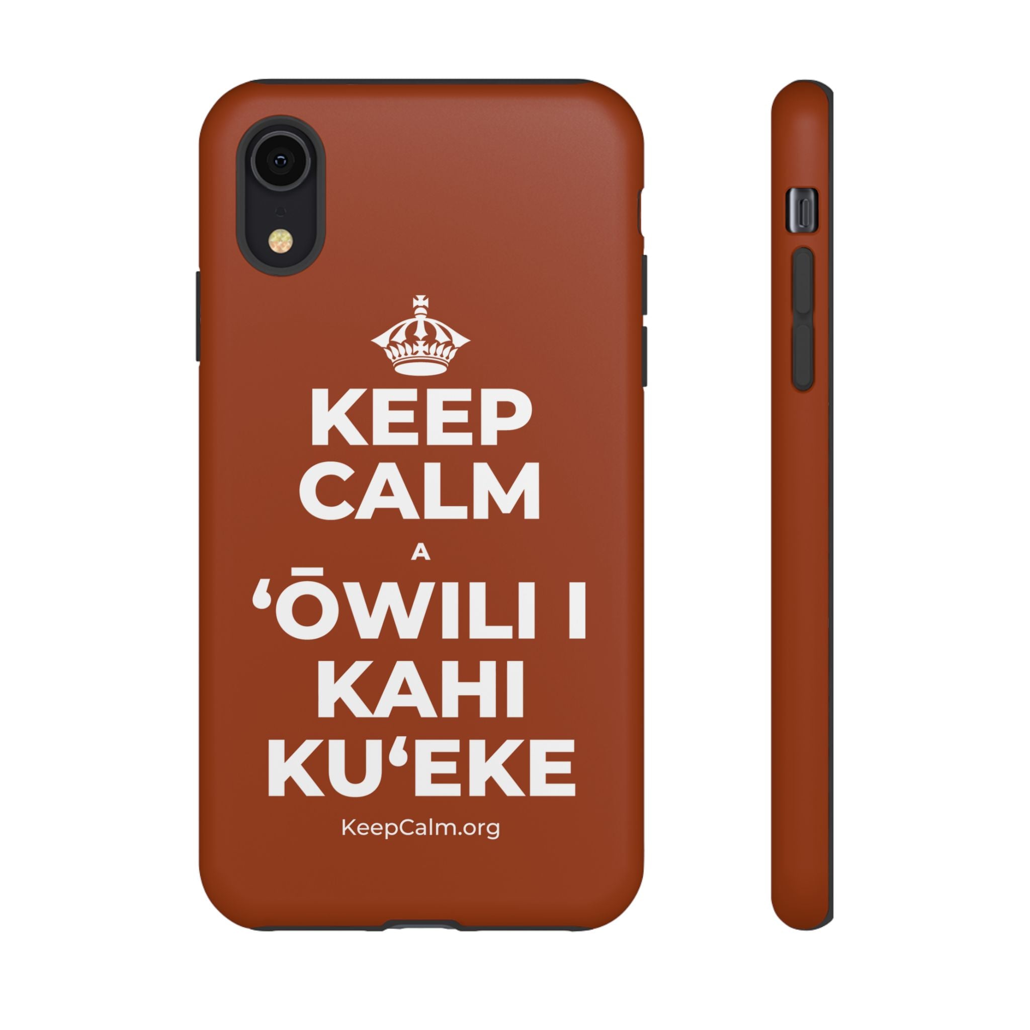 KEEP CALM A ʻŌWILI I KAHI KUʻEKE Phone Case