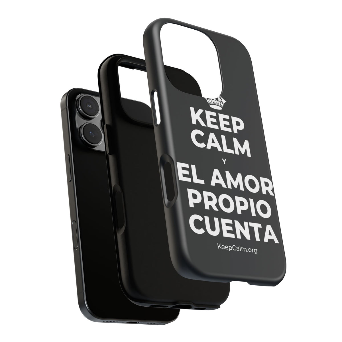 KEEP CALM Y EL AMOR PROPIO CUENTA Phone Case (Dark)