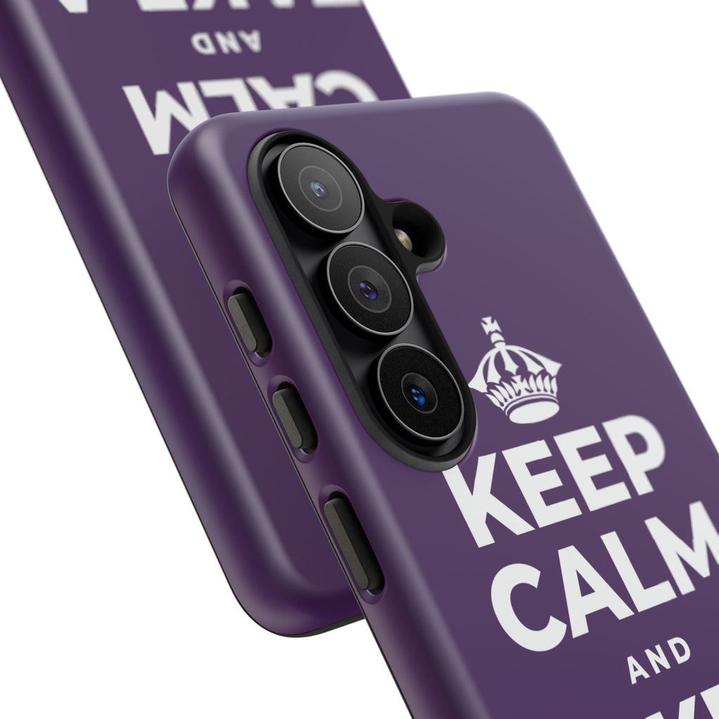 KEEP CALM AND TAKE A BREATH Phone Case