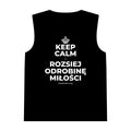 KEEP CALM I ROZSIEJ ODROBINĘ MIŁOŚCI Tank Top