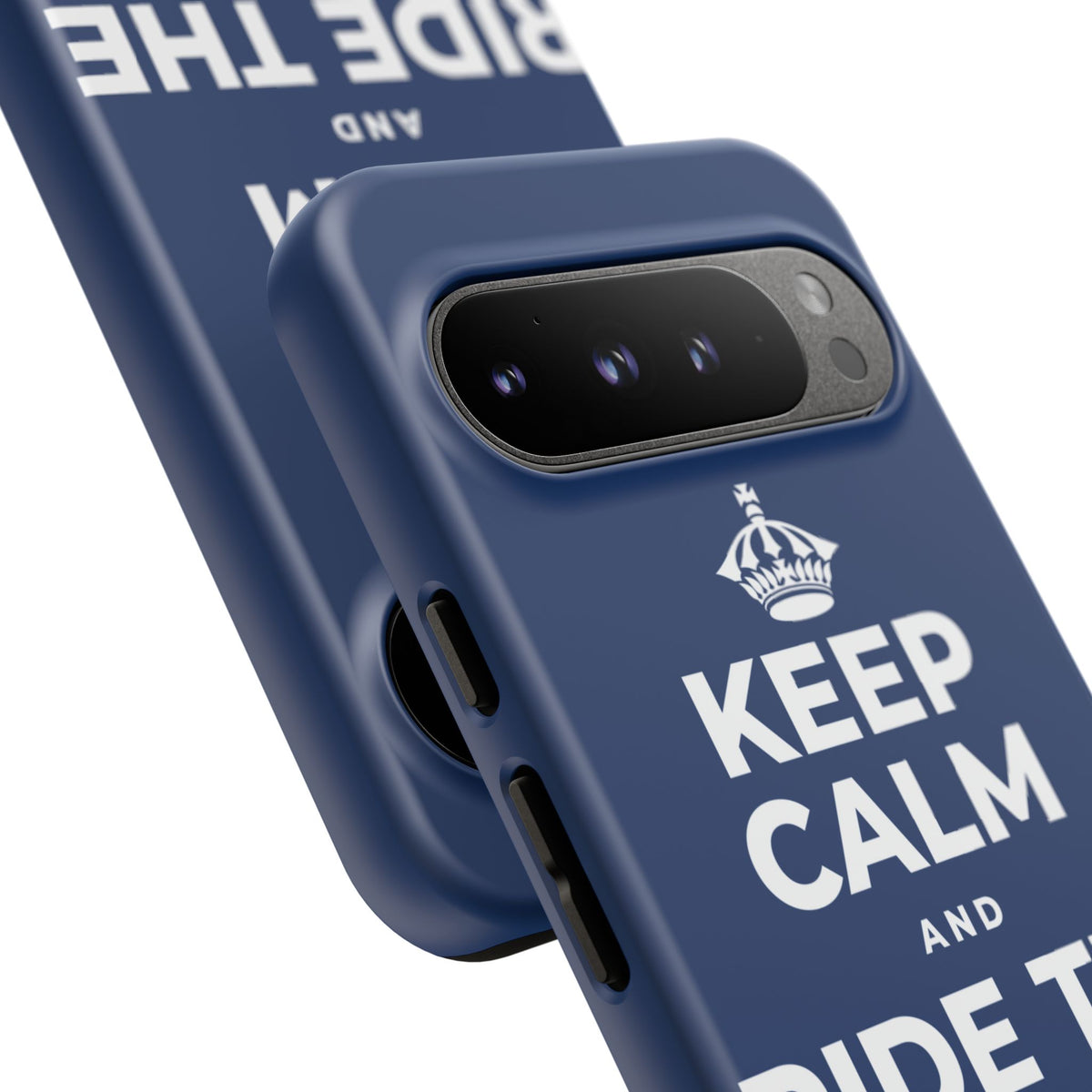 KEEP CALM AND RIDE THE GOOD WAVE Phone Case