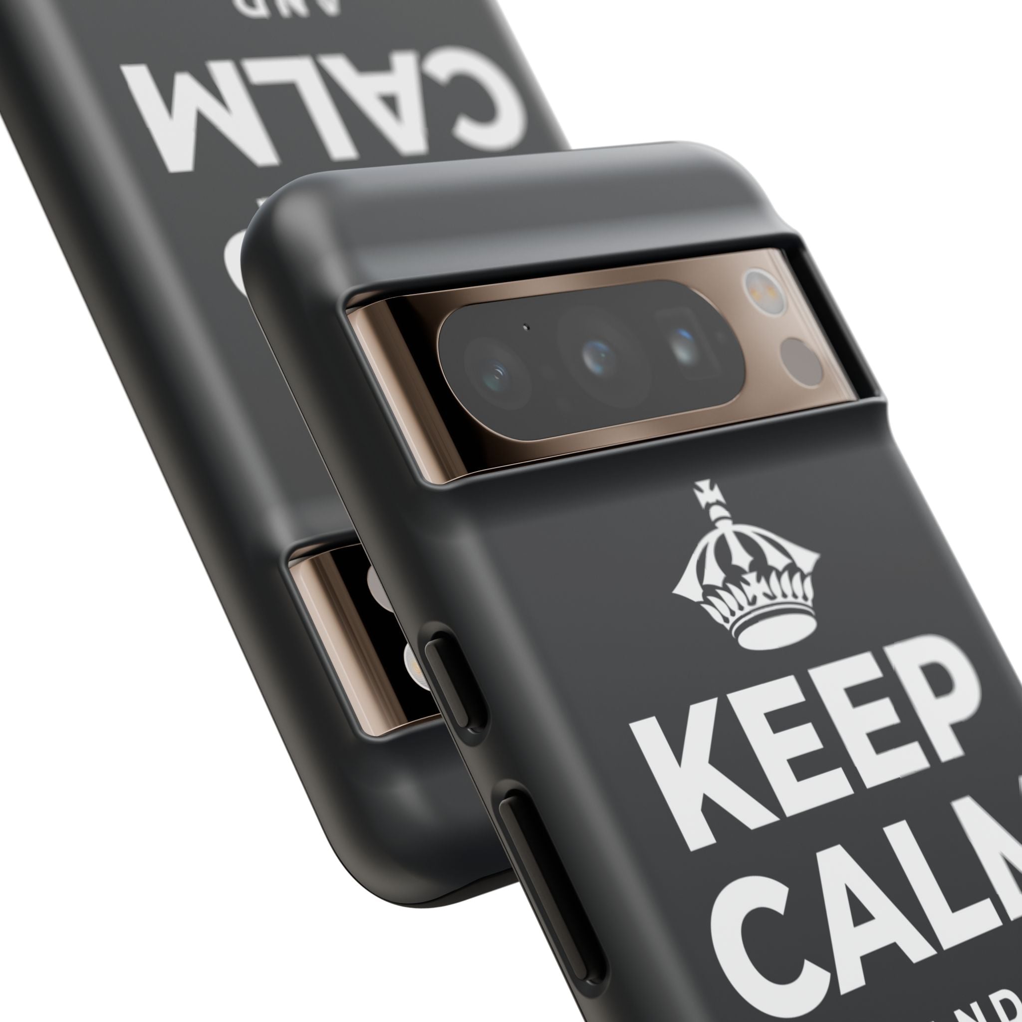 KEEP CALM AND OWN IT Phone Case (Dark)