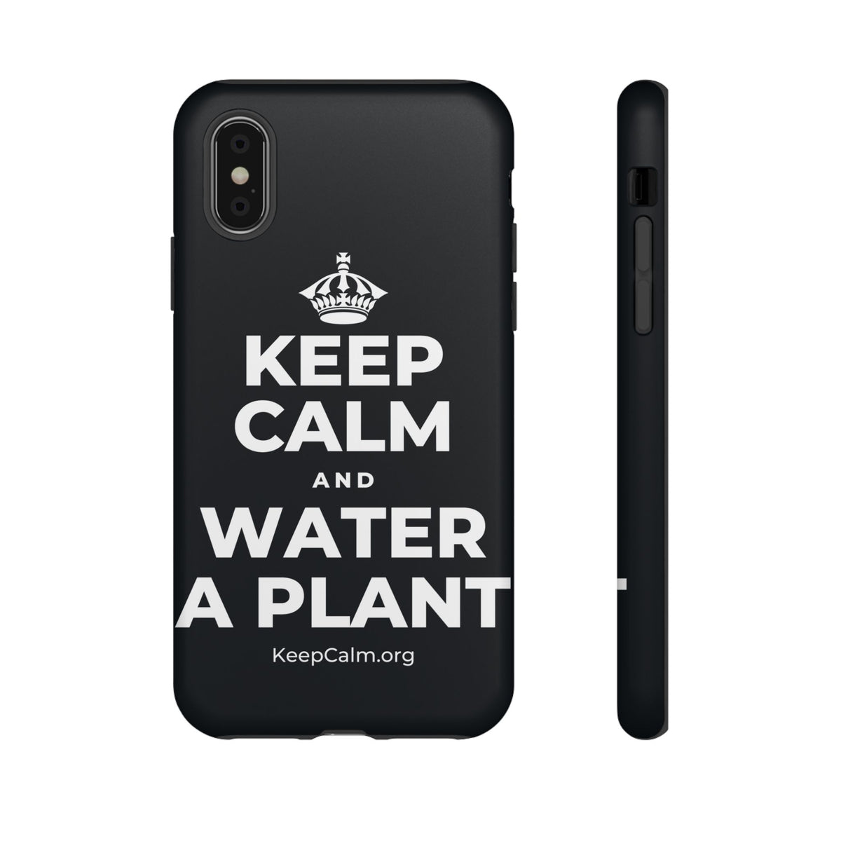 KEEP CALM AND WATER A PLANT Phone Case (Dark)