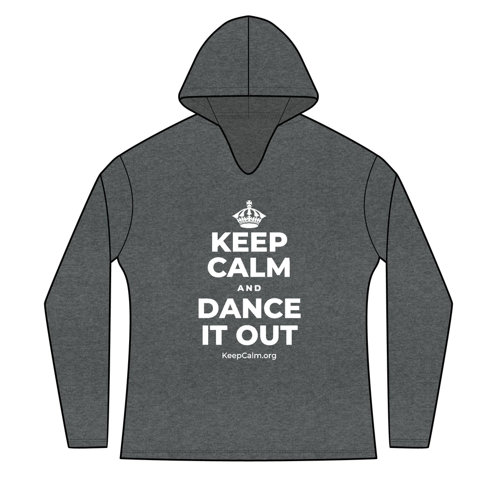 KEEP CALM AND DANCE IT OUT Women's Long Sleeve Hoodie