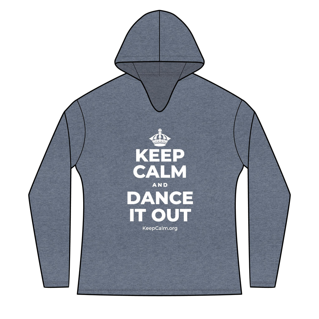 KEEP CALM AND DANCE IT OUT Women's Long Sleeve Hoodie