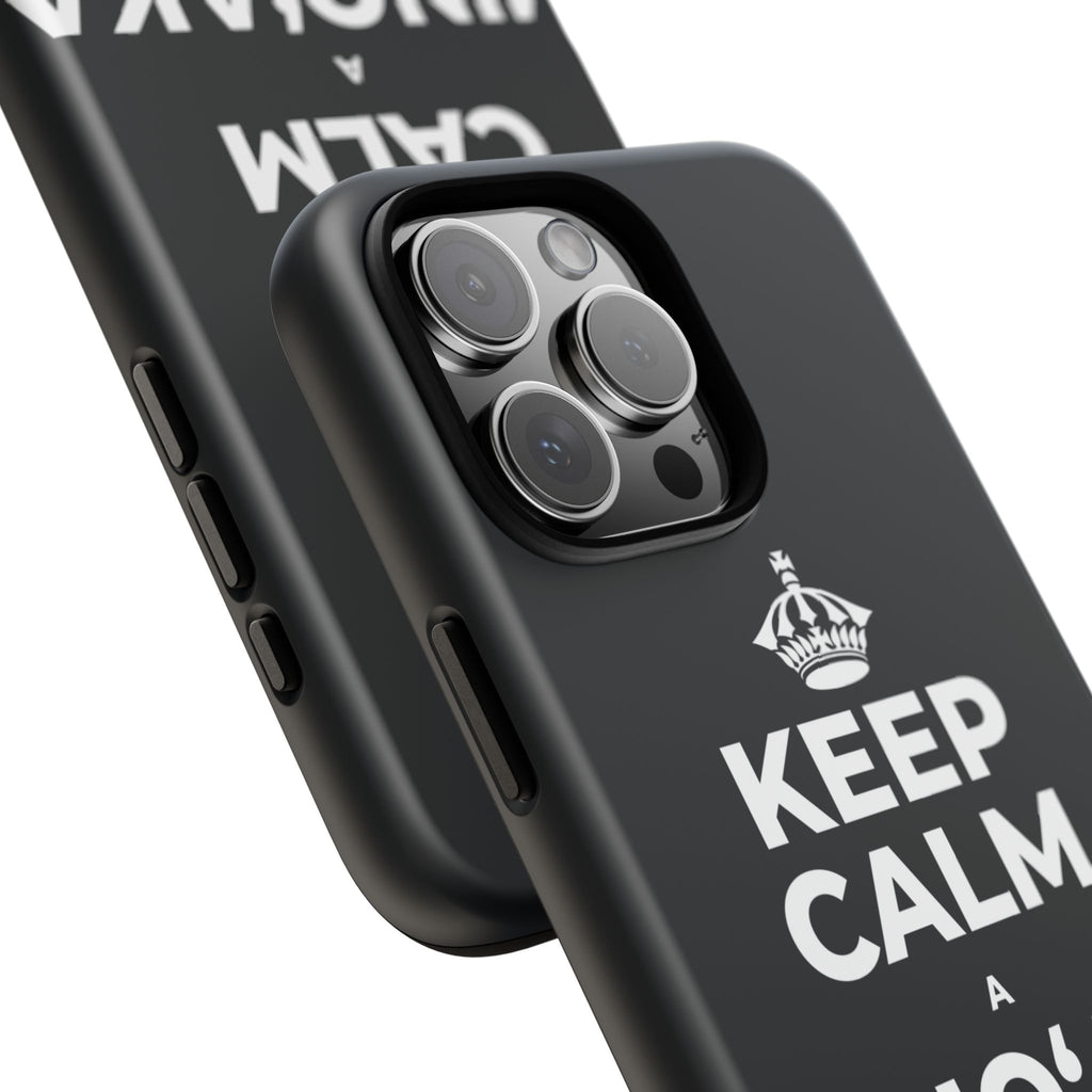 KEEP CALM A MINOʻAKA NŌ Phone Case (Dark)