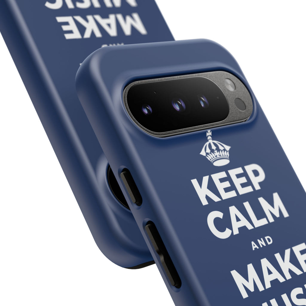 KEEP CALM AND MAKE MUSIC THAT HEALS Phone Case