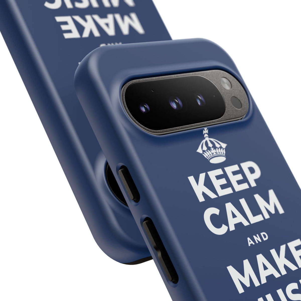 KEEP CALM AND MAKE MUSIC THAT HEALS Phone Case