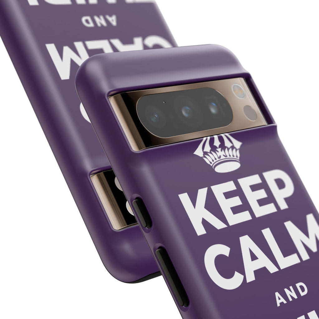 KEEP CALM AND TWIRL ONCE Phone Case