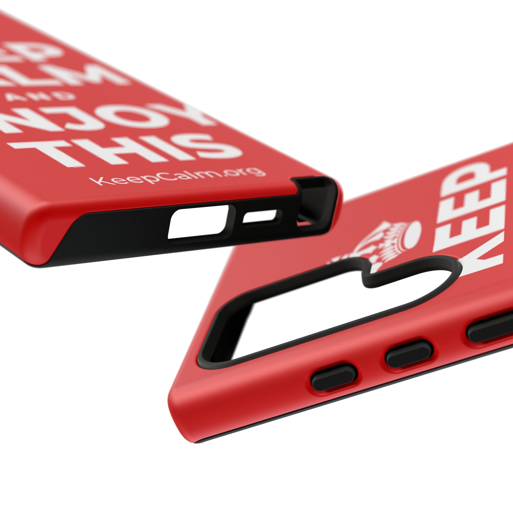KEEP CALM AND ENJOY THIS Phone Case