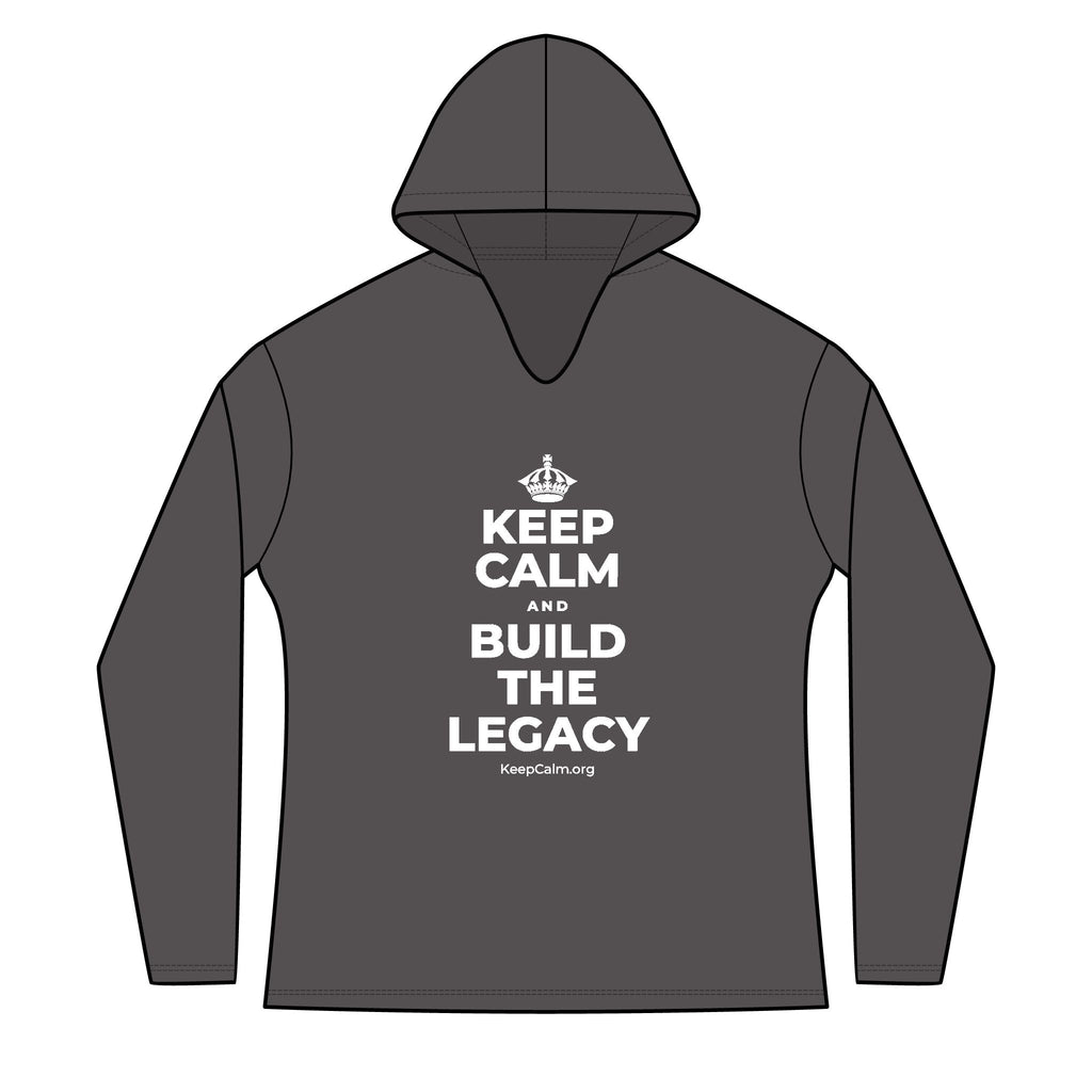 KEEP CALM AND BUILD THE LEGACY Women's Long Sleeve Hoodie