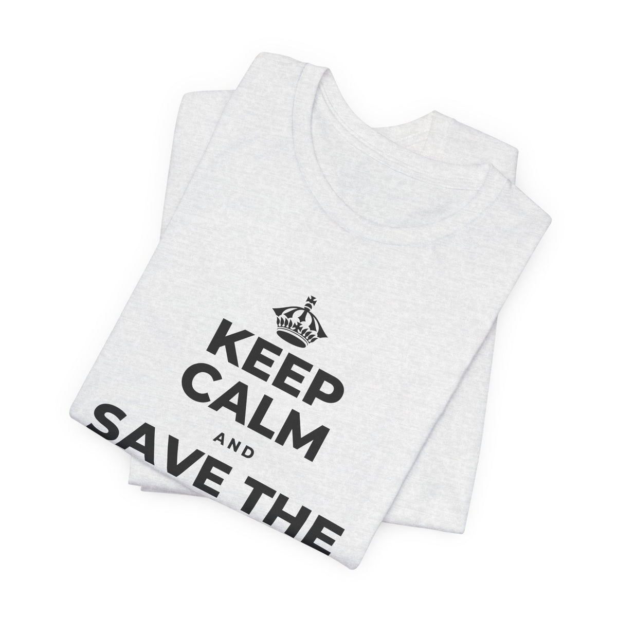 KEEP CALM AND SAVE THE DRAMA FOR YOUR 🦙 T-Shirt (Soft Cream–Heather Mauve)