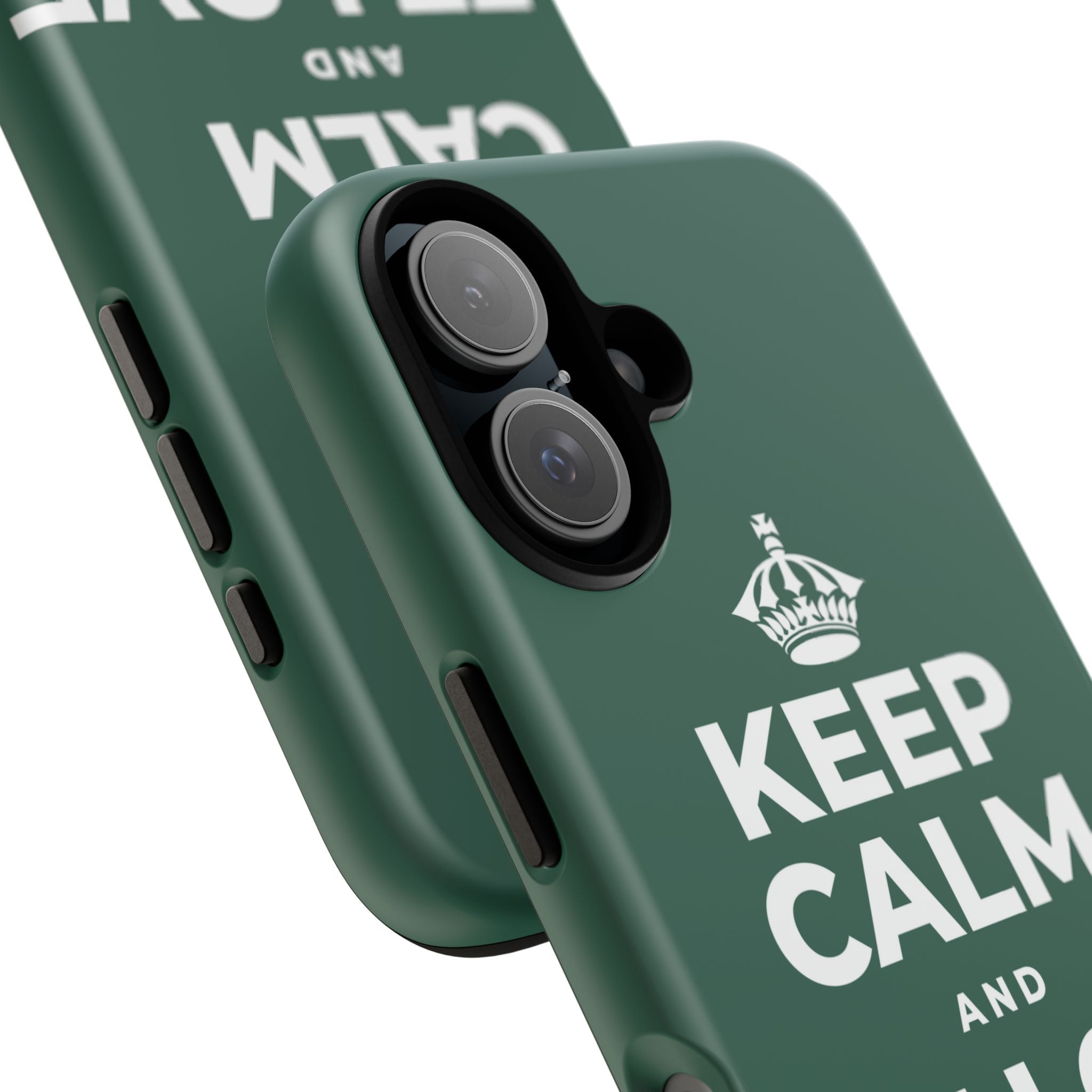 KEEP CALM AND LET LOVE FLOW Phone Case