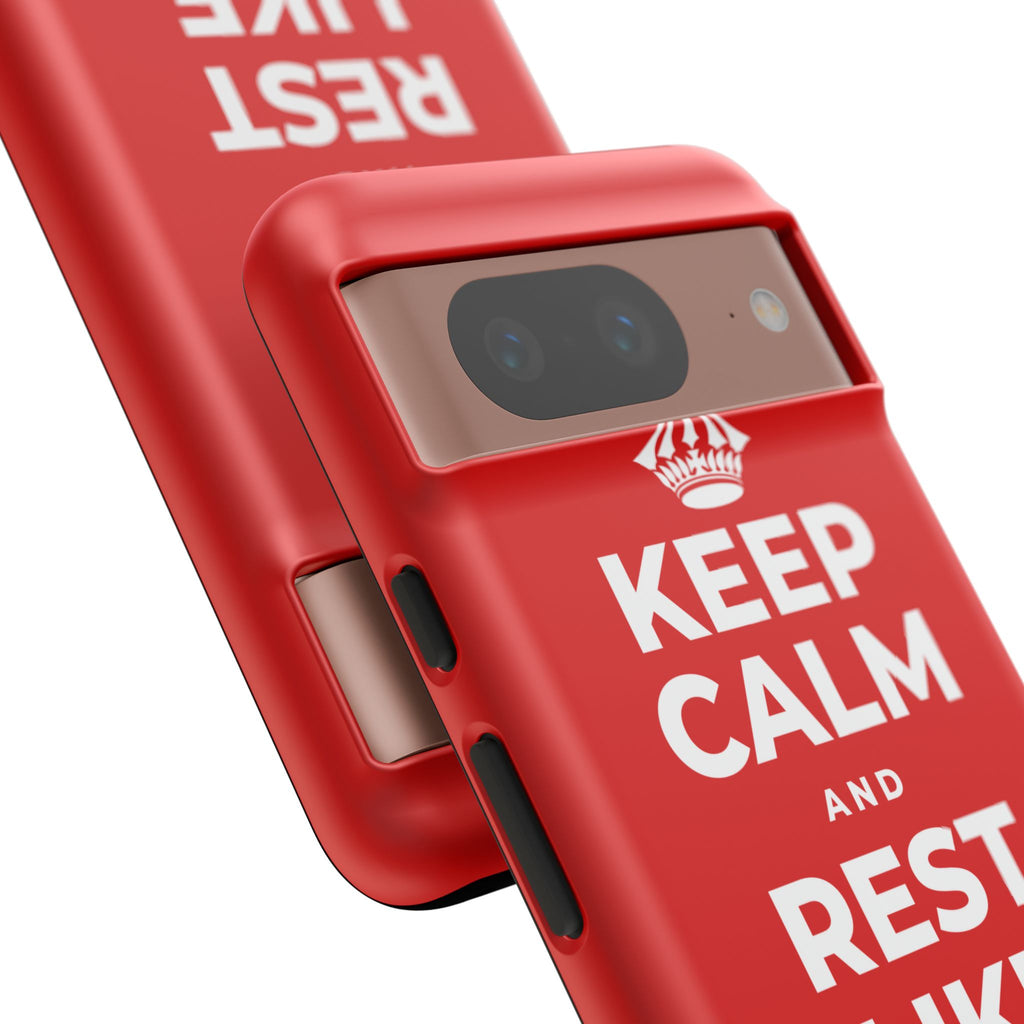 KEEP CALM AND REST LIKE THE SEASON Phone Case