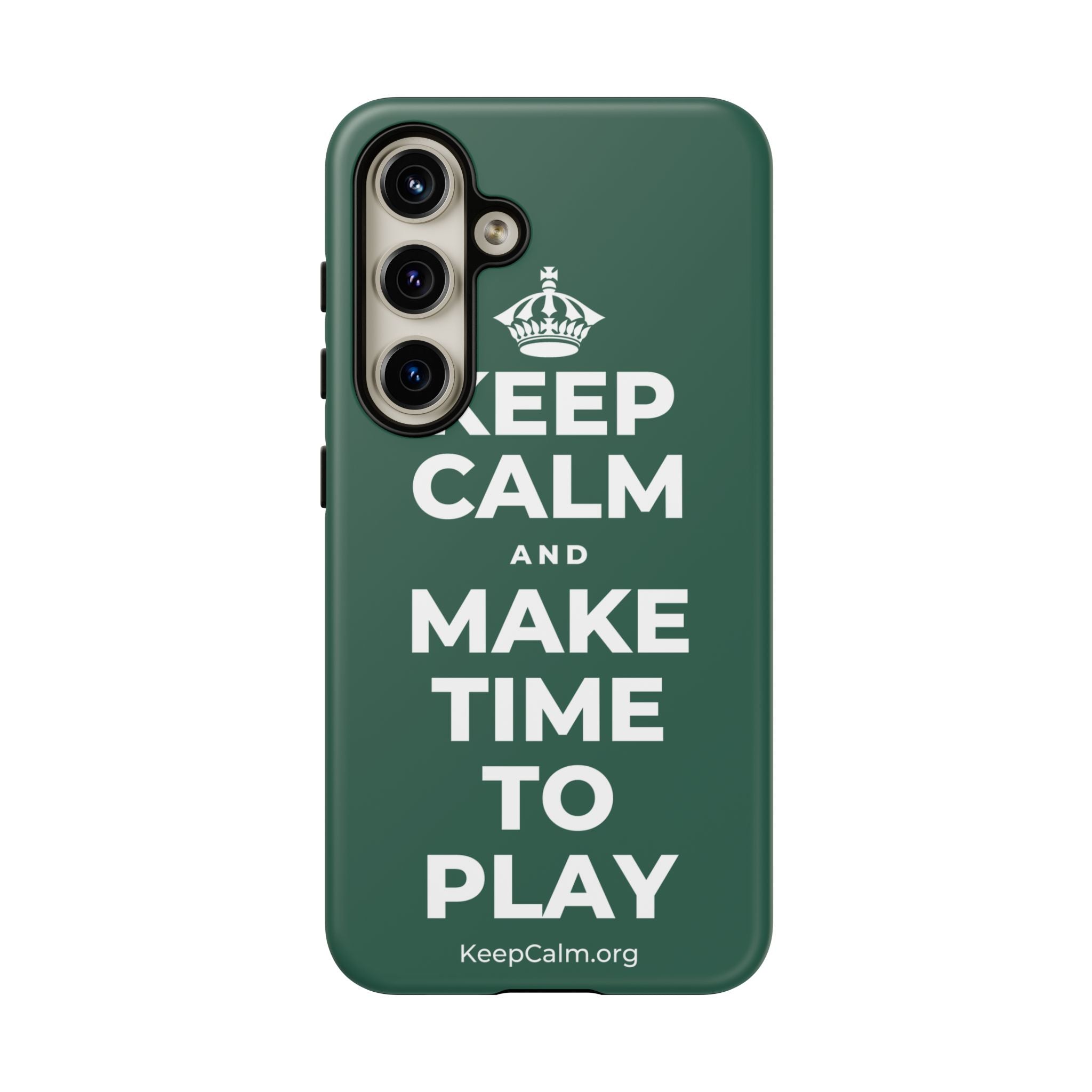 KEEP CALM AND MAKE TIME TO PLAY Phone Case
