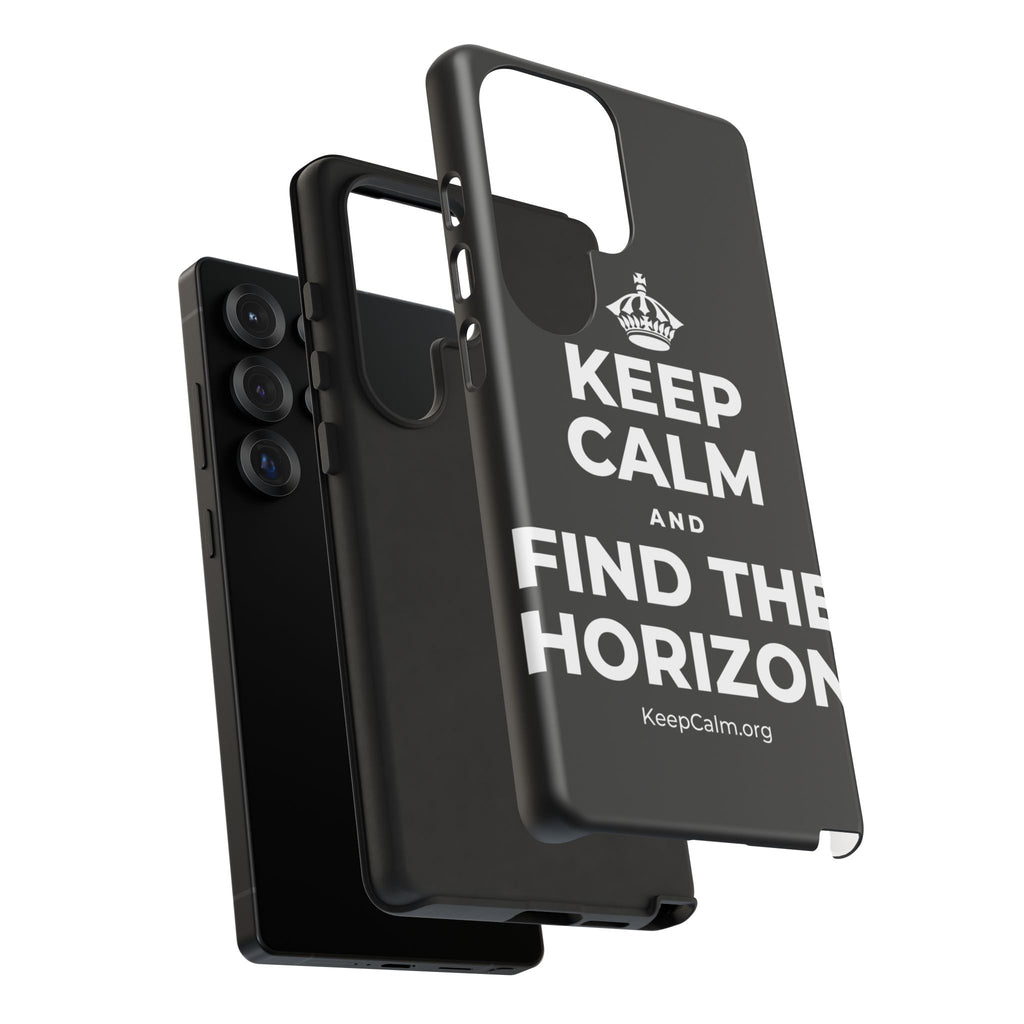 KEEP CALM AND FIND THE HORIZON Phone Case