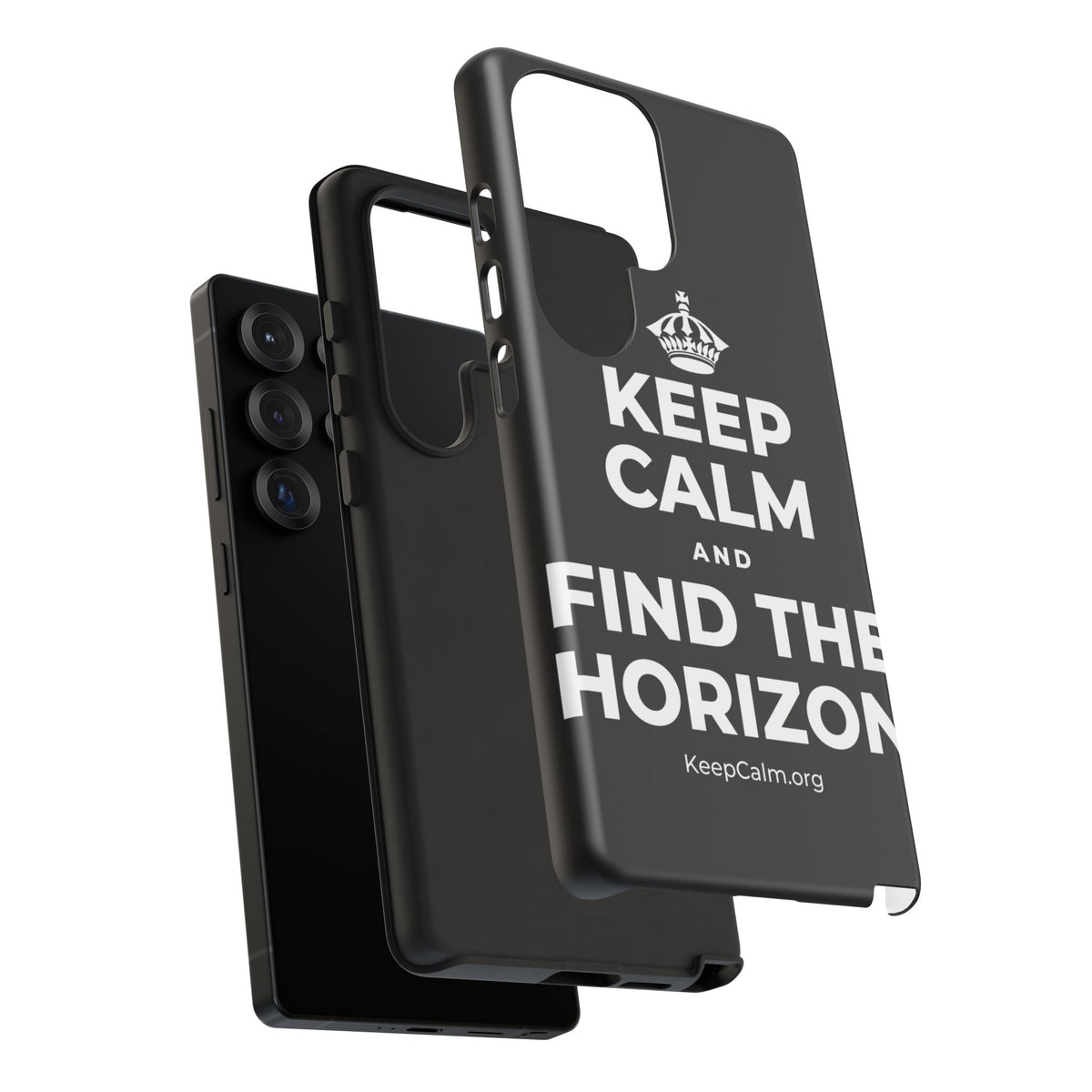 KEEP CALM AND FIND THE HORIZON Phone Case
