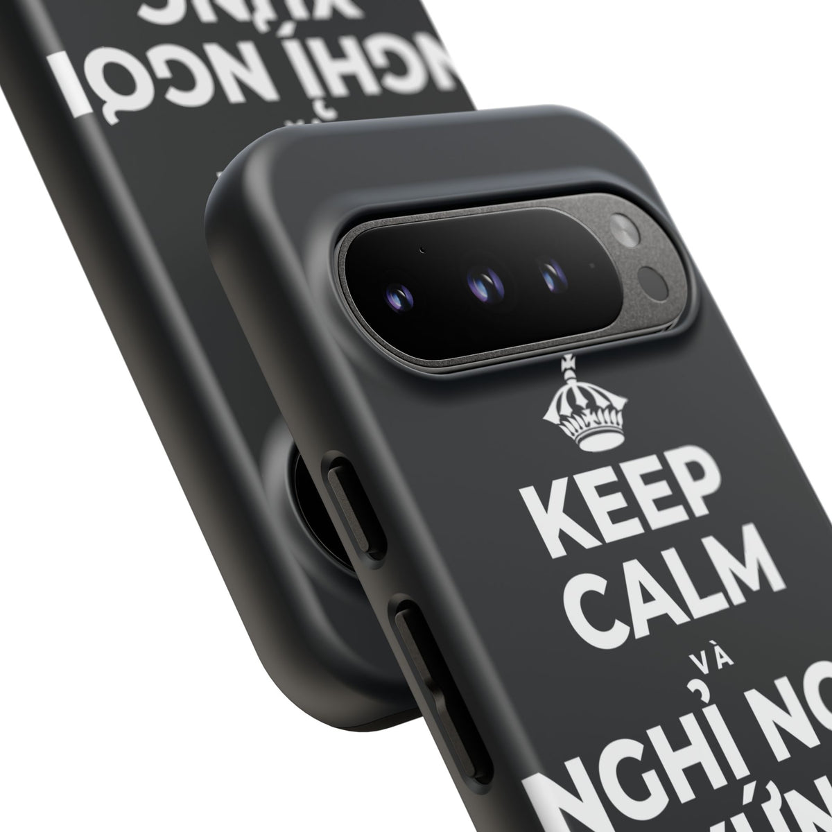 KEEP CALM VÀ NGHỈ NGƠI XỨNG ĐÁNG CỦA BẠN Phone Case (Dark)