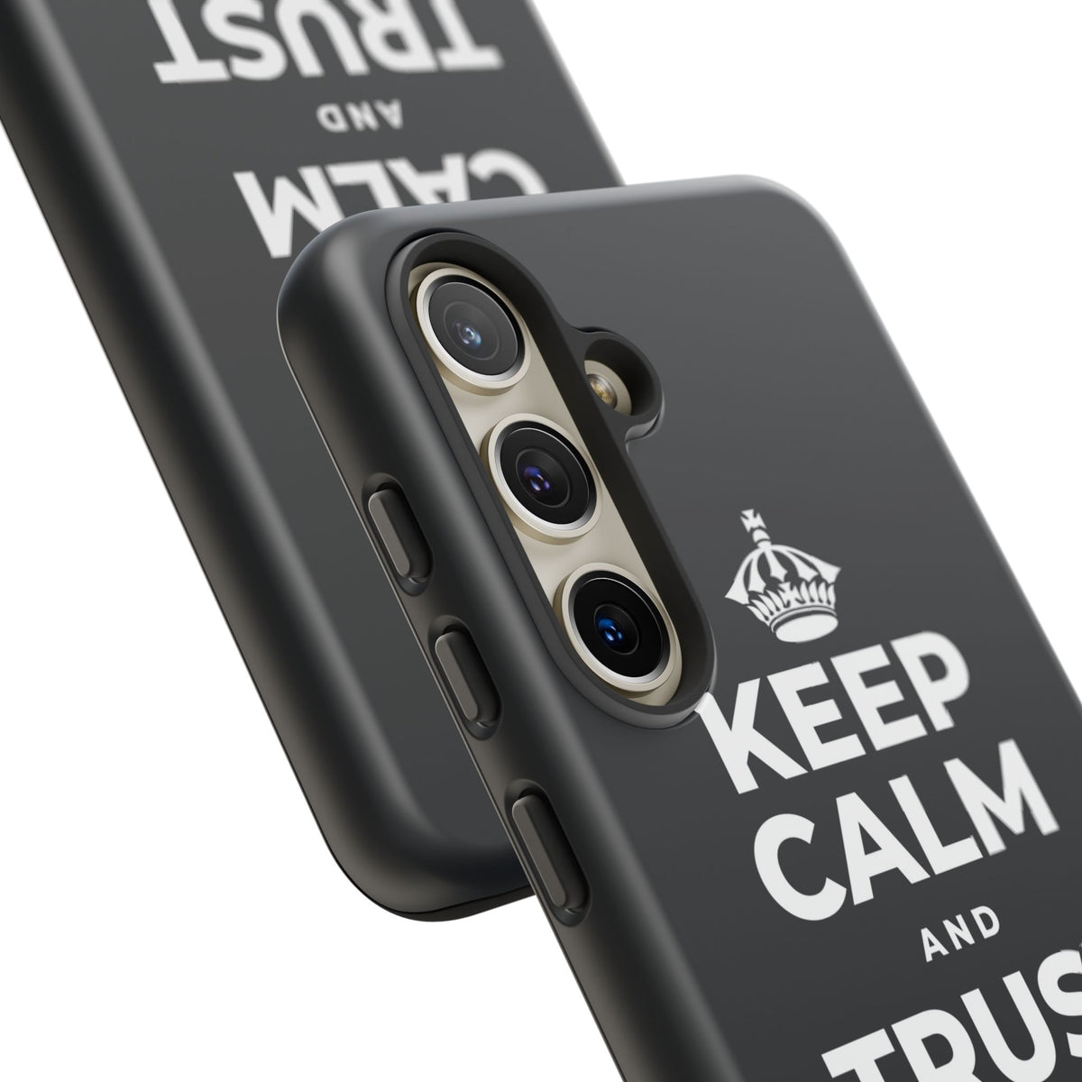 KEEP CALM AND TRUST YOUR HEART Phone Case (Dark)