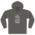 KEEP CALM AND COUNT SMALL WINS Organic Hoodie Tee
