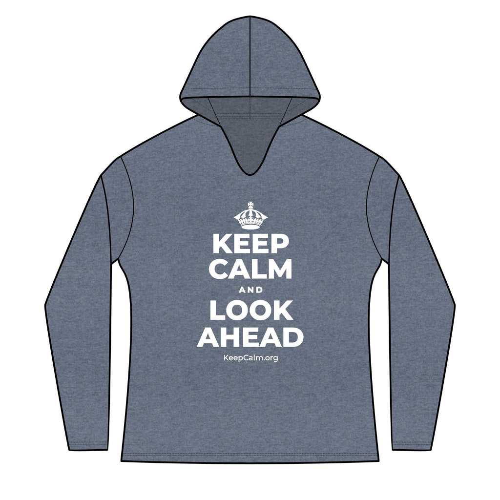 KEEP CALM AND LOOK AHEAD Women's Long Sleeve Hoodie