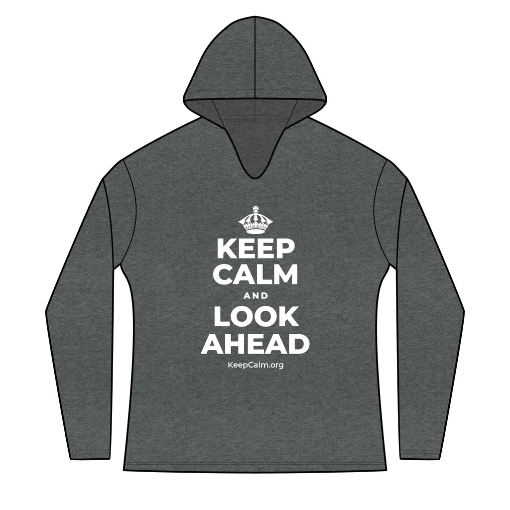 KEEP CALM AND LOOK AHEAD Women's Long Sleeve Hoodie