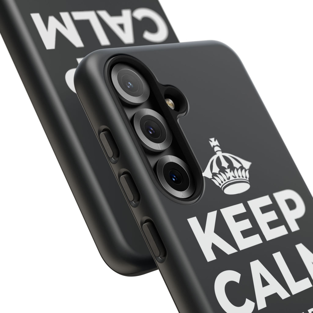 KEEP CALM AND DANCE Phone Case (Dark)