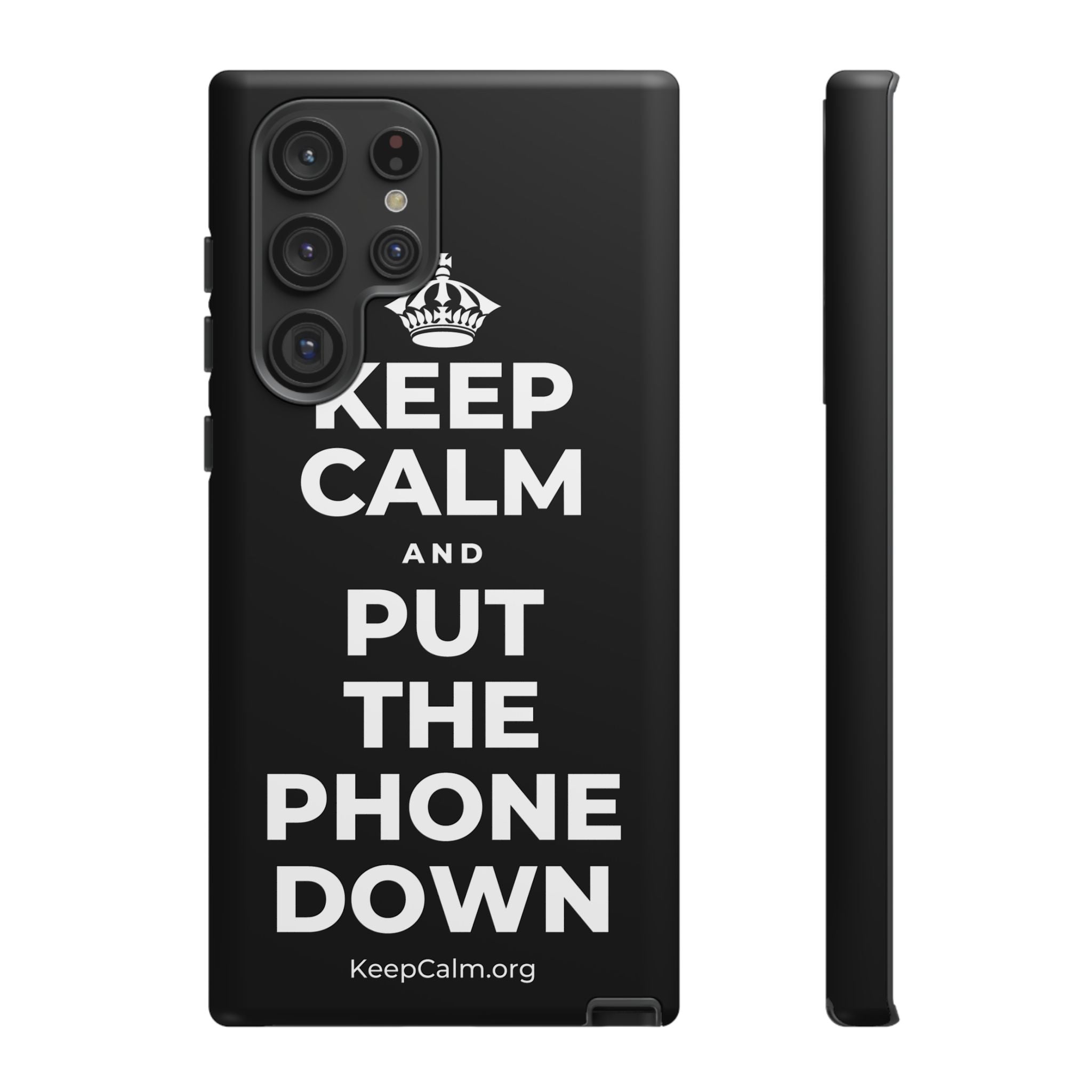 KEEP CALM AND PUT THE PHONE DOWN Phone Case