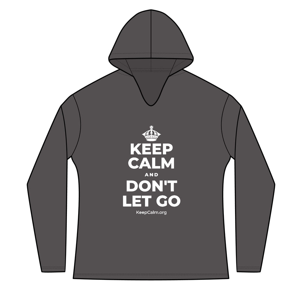 KEEP CALM AND DON'T LET GO Women's Long Sleeve Hoodie