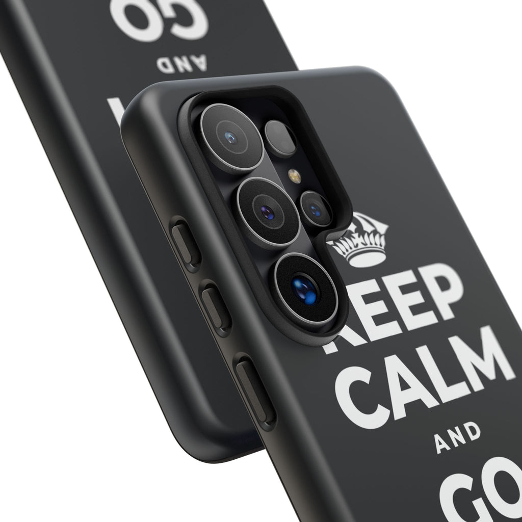 KEEP CALM AND GO FOR A WALK Phone Case (Dark)