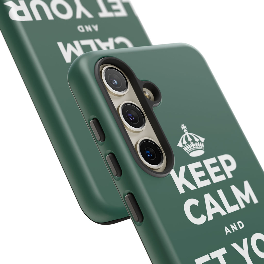 KEEP CALM AND LET YOUR JAW RELAX Phone Case