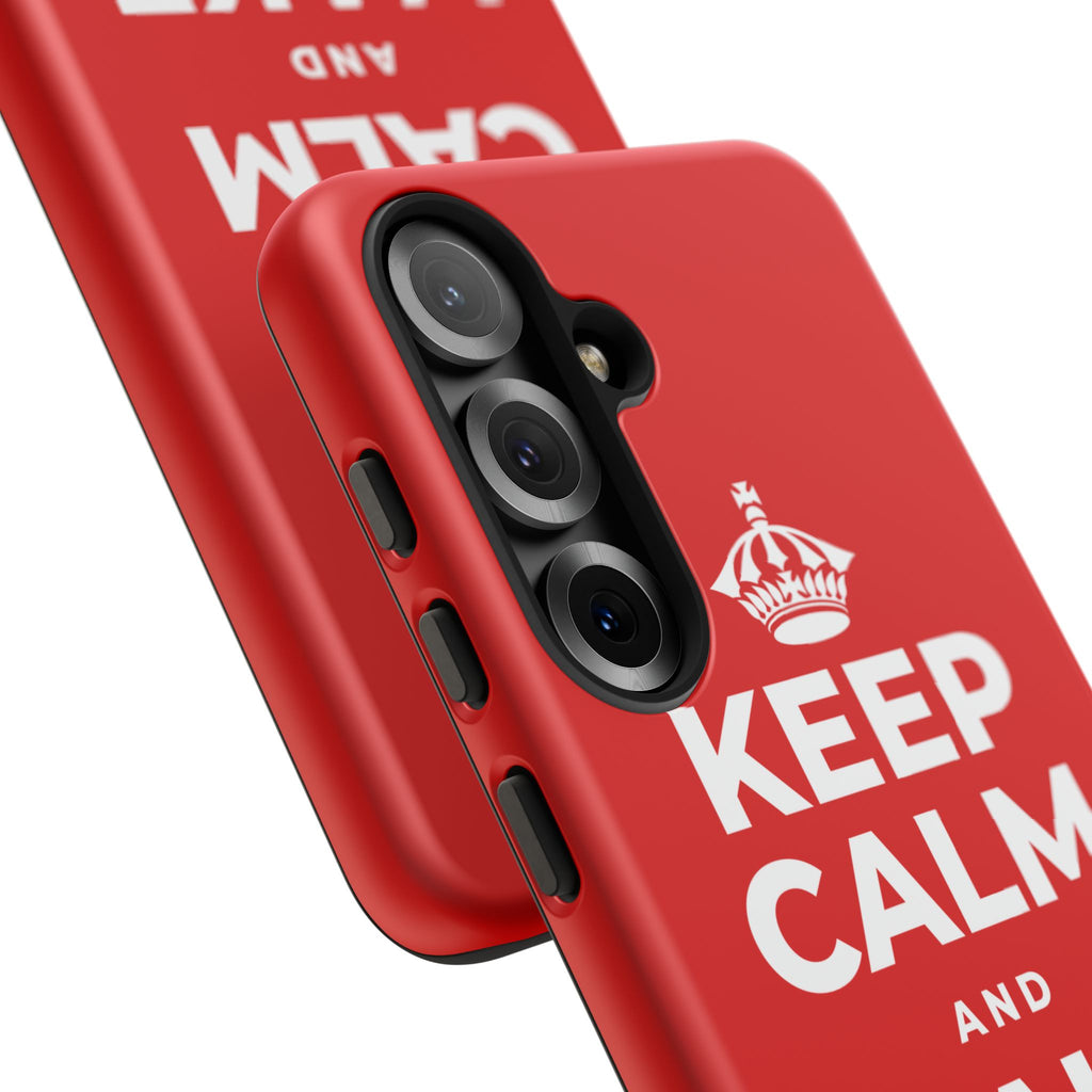 KEEP CALM AND MAKE WAVES Phone Case