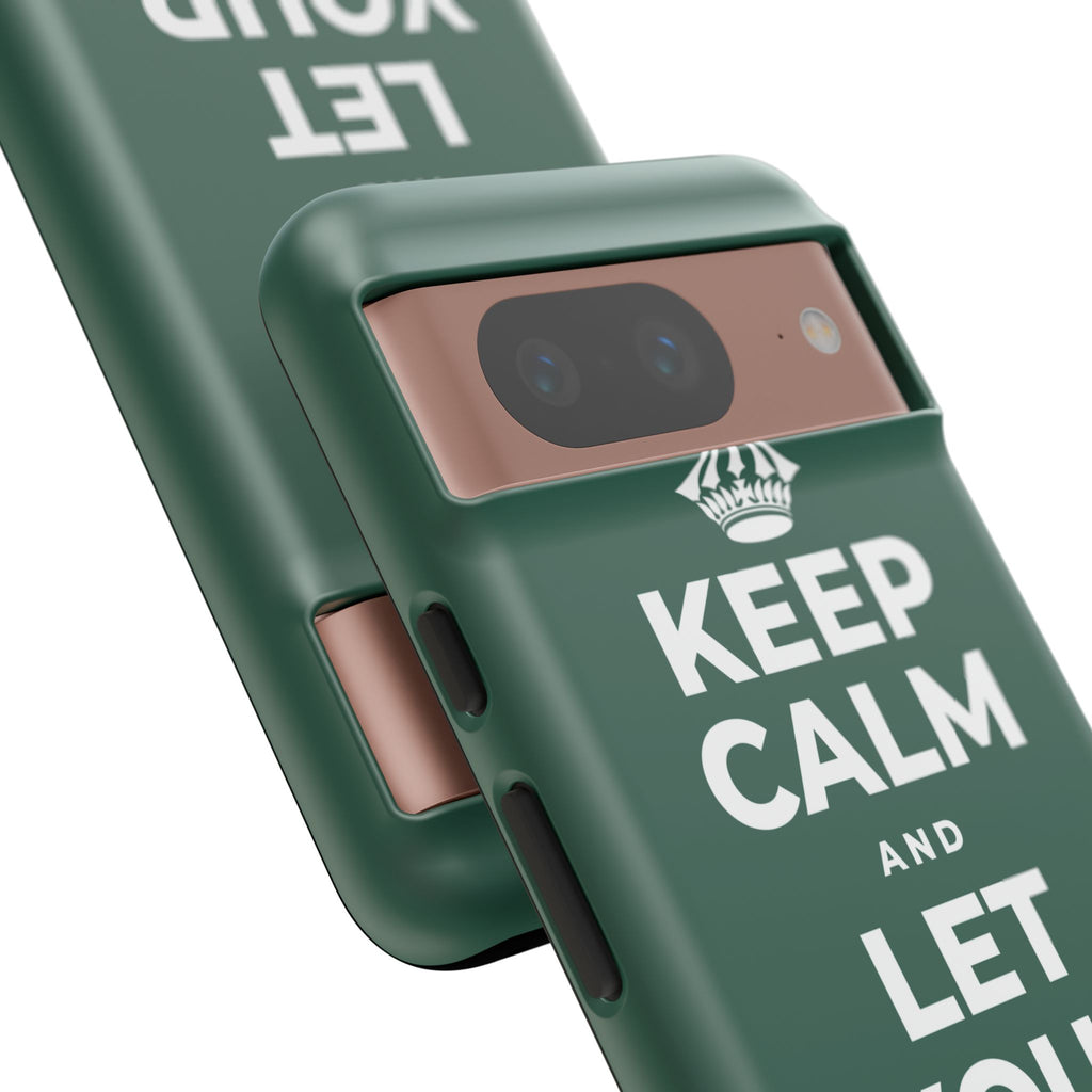 KEEP CALM AND LET YOUR JAW RELAX Phone Case