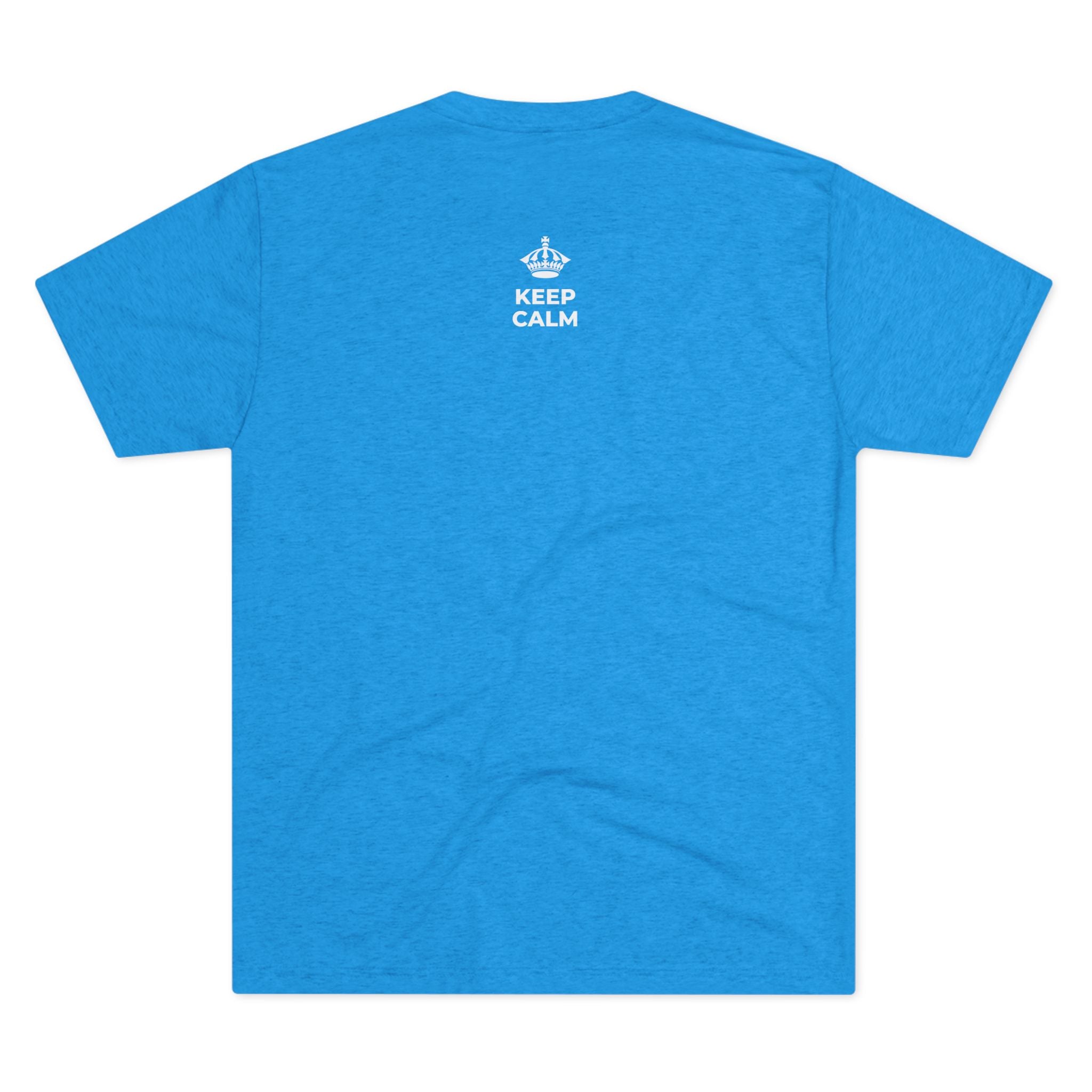 KEEP CALM AND TEST THE WATERS Tri-Blend Tee