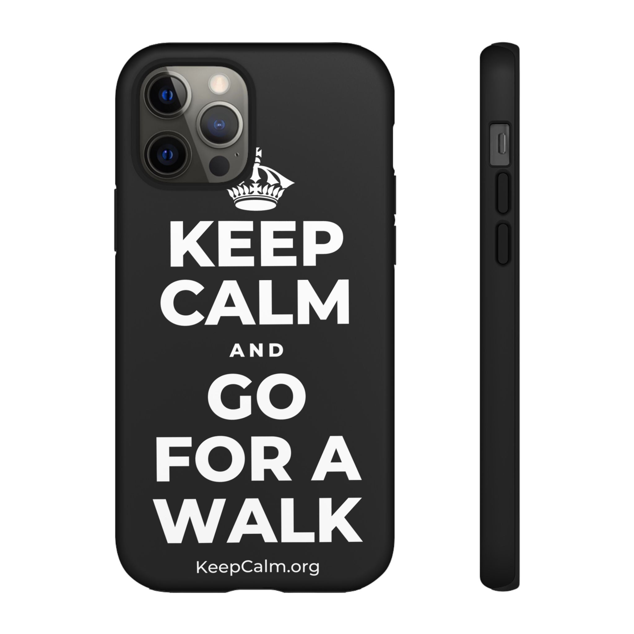 KEEP CALM AND GO FOR A WALK Phone Case