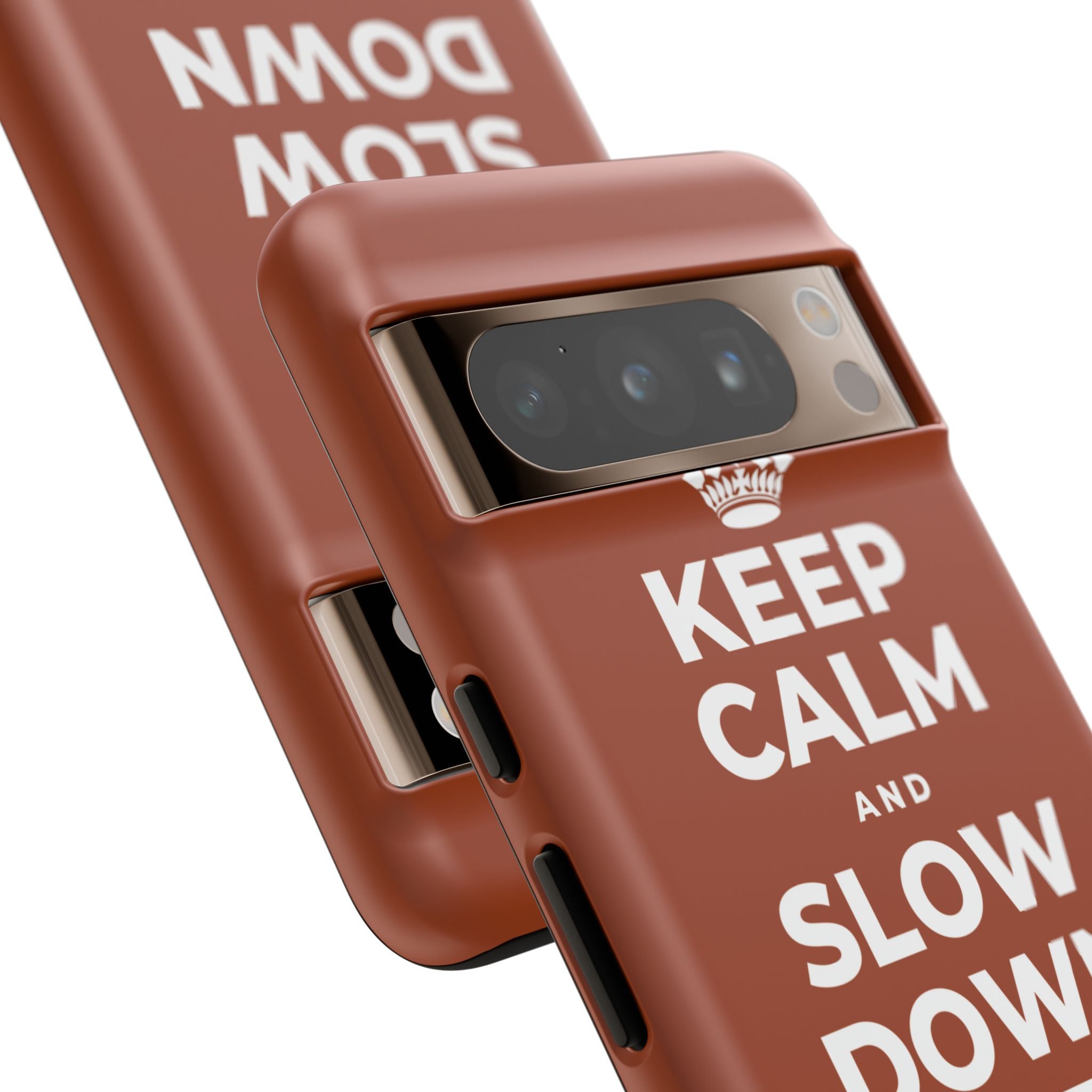 KEEP CALM AND SLOW DOWN WITH THE SEASON Phone Case