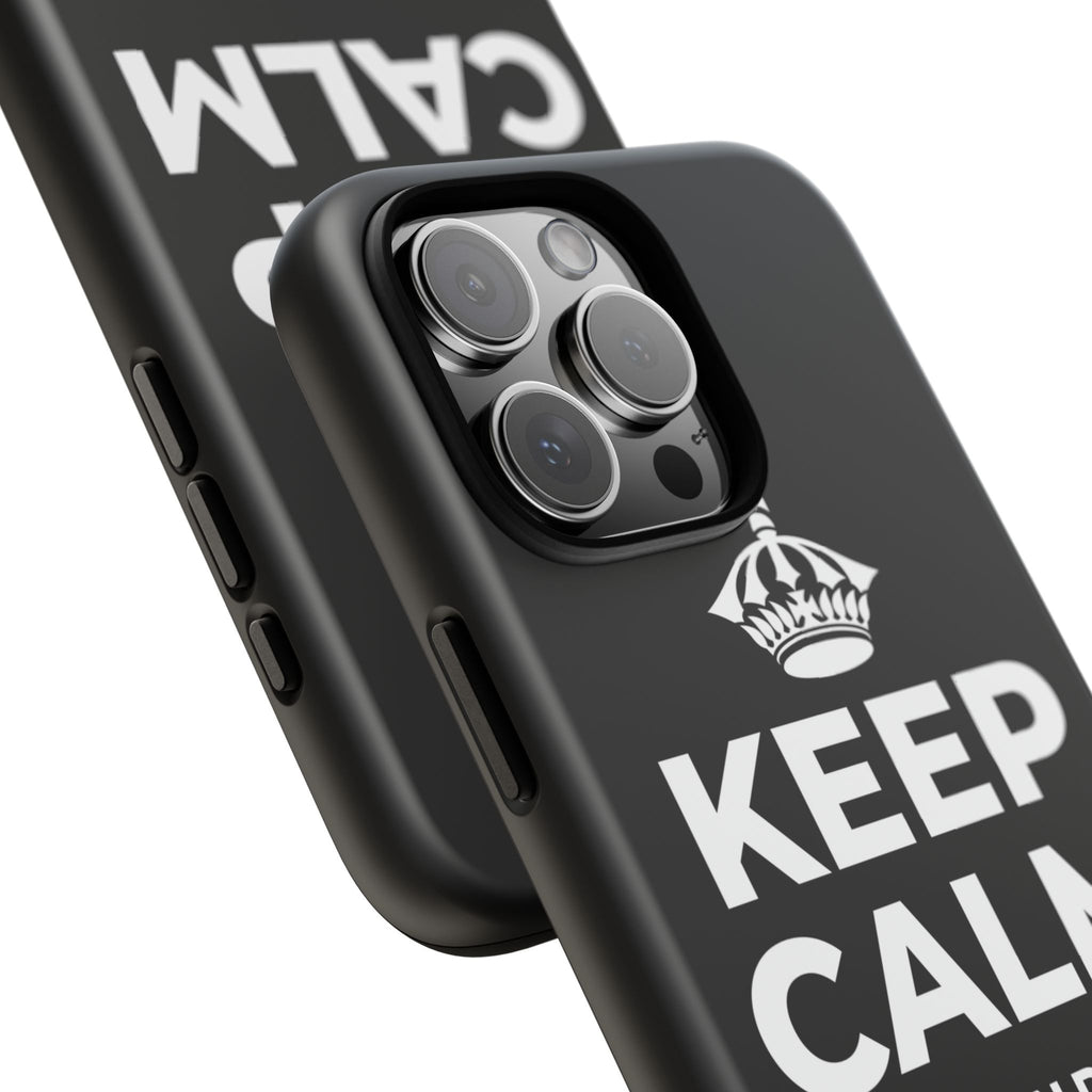 KEEP CALM AND GO 🏄 Phone Case
