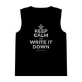 KEEP CALM AND WRITE IT DOWN Tank Top