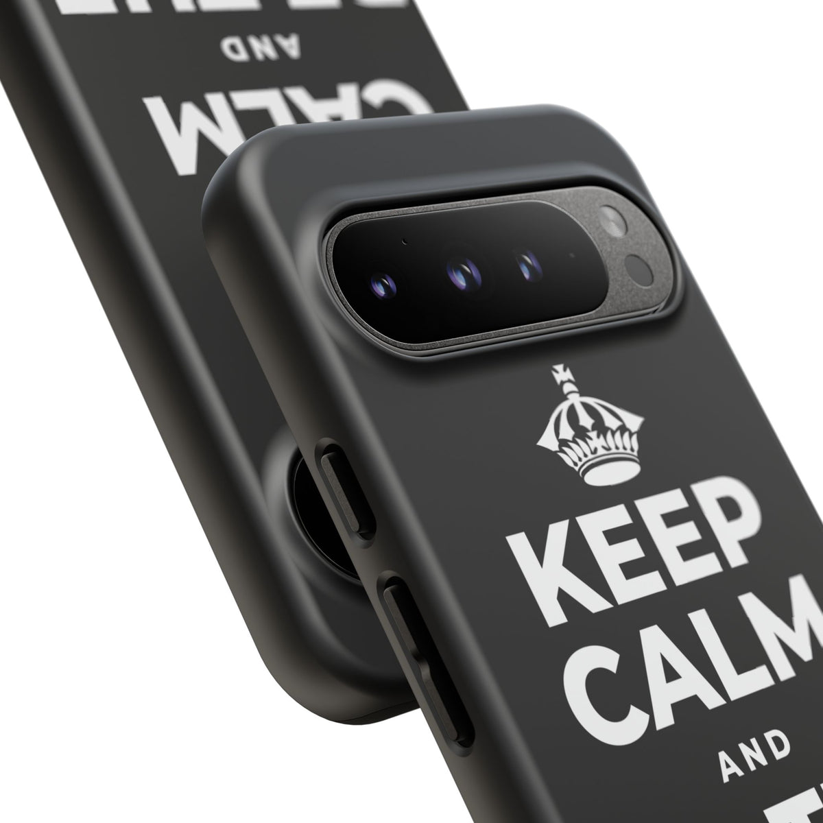 KEEP CALM AND BE THE GOAT Phone Case