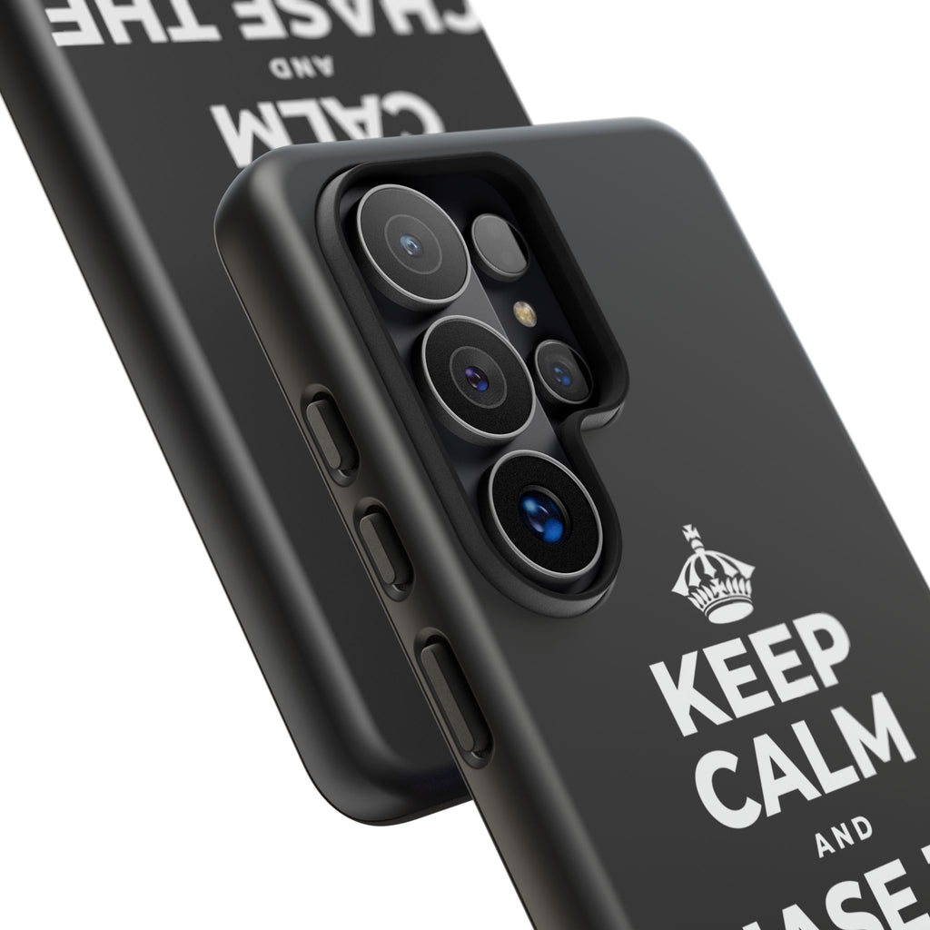 KEEP CALM AND CHASE THE MOONLIGHT Phone Case