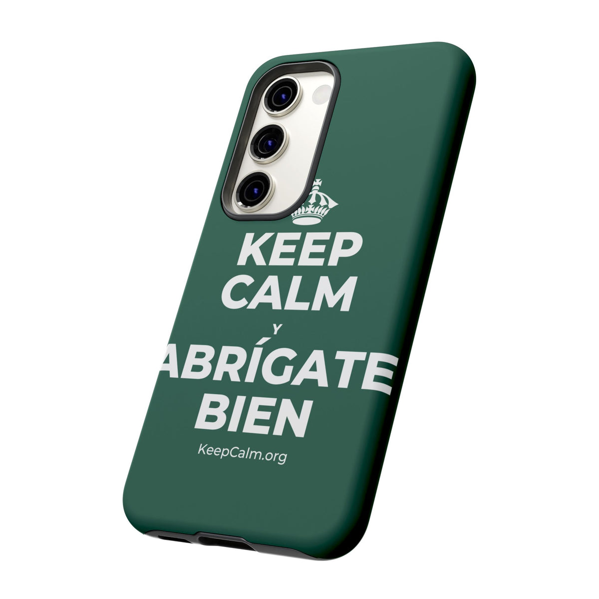 KEEP CALM Y ABRÍGATE BIEN Phone Case