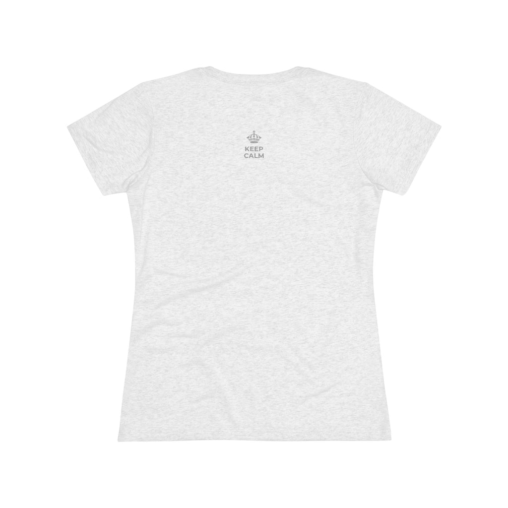 KEEP CALM AND COME HOME TO YOURSELF Women's Tri-Blend Tee