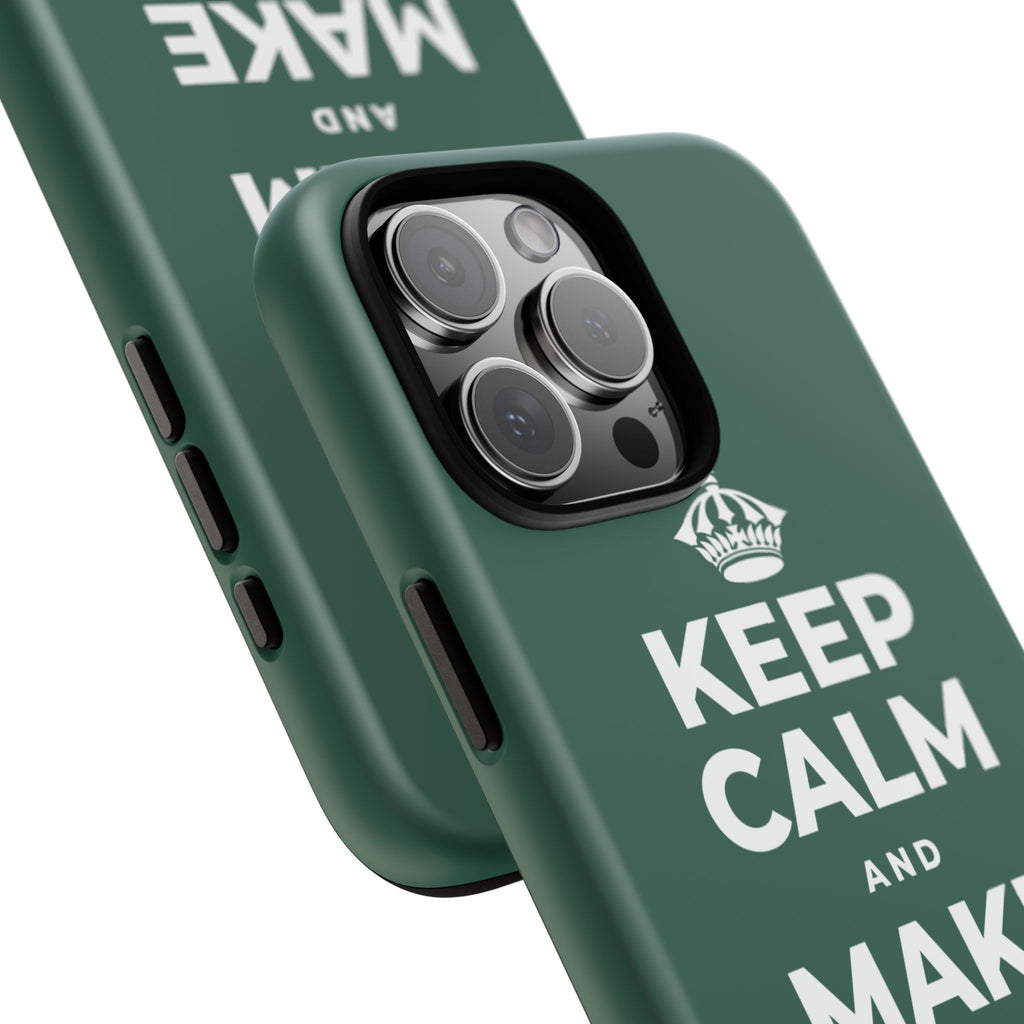 KEEP CALM AND MAKE SUNO MUSIC Phone Case