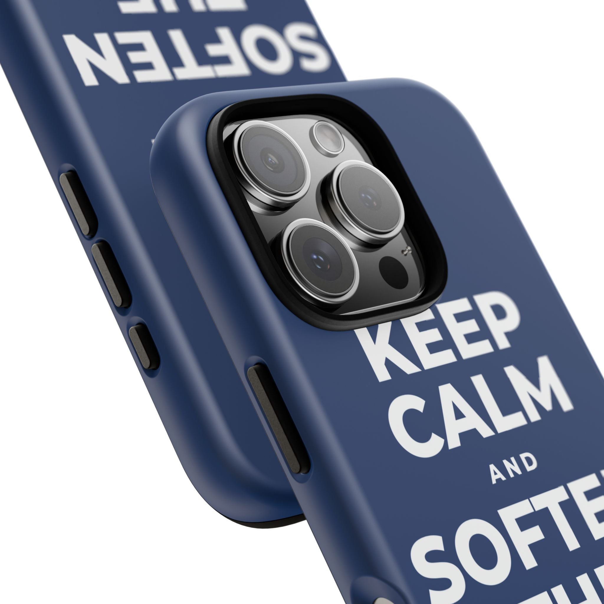 KEEP CALM AND SOFTEN THE INNER VOICE Phone Case
