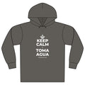 KEEP CALM Y TOMA AGUA Organic Hoodie Tee