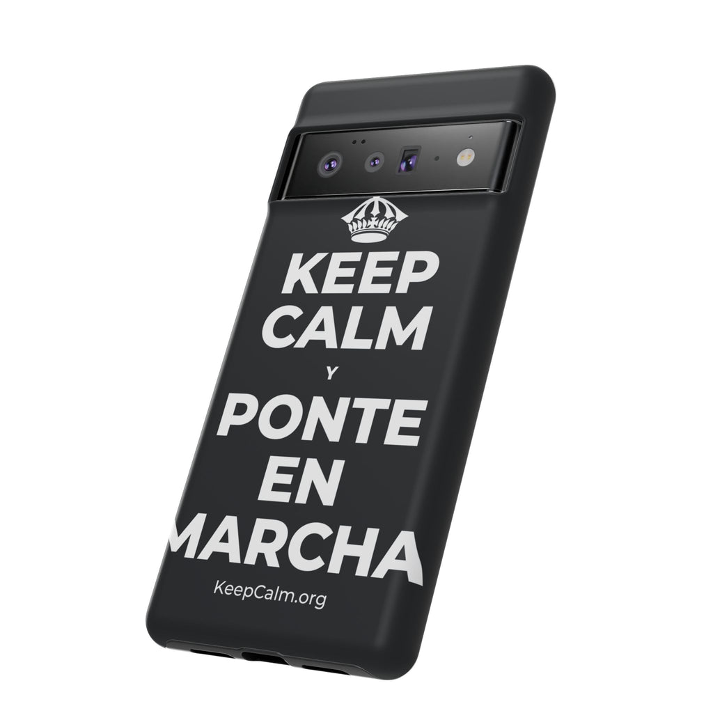 KEEP CALM Y PONTE EN MARCHA Phone Case (Dark)
