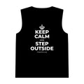 KEEP CALM AND STEP OUTSIDE Tank Top