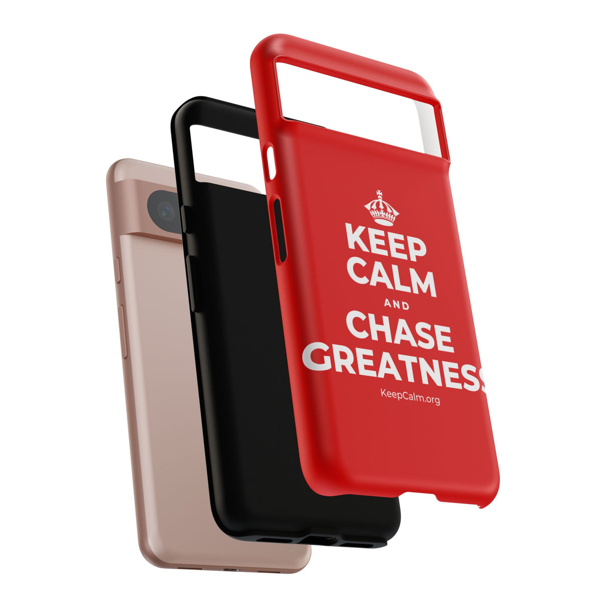 KEEP CALM AND CHASE GREATNESS Phone Case